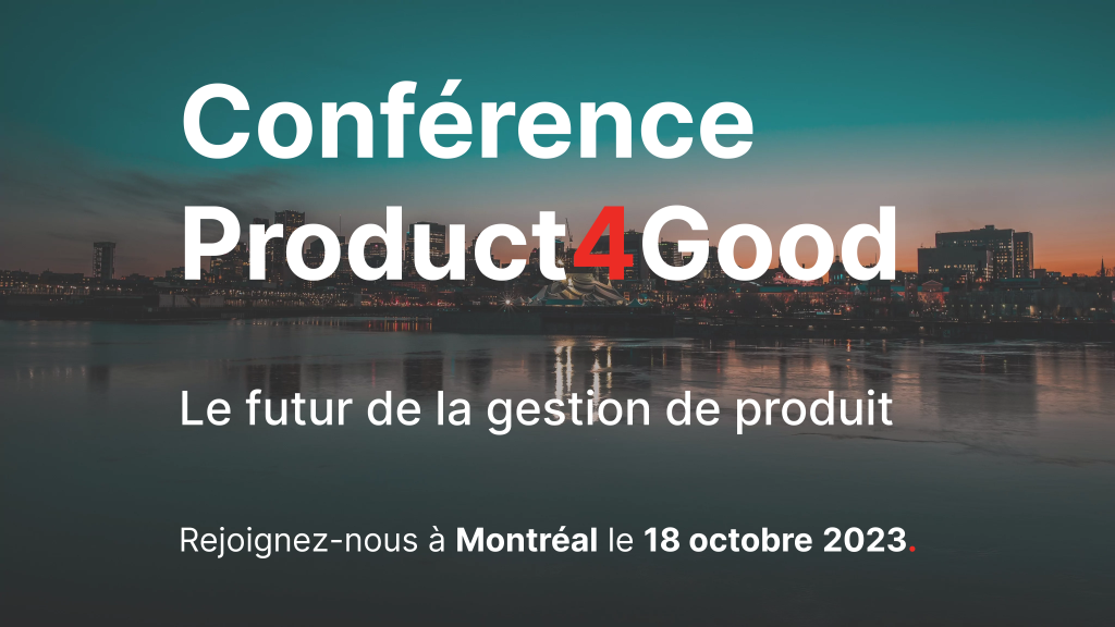 Conférence Product4Good