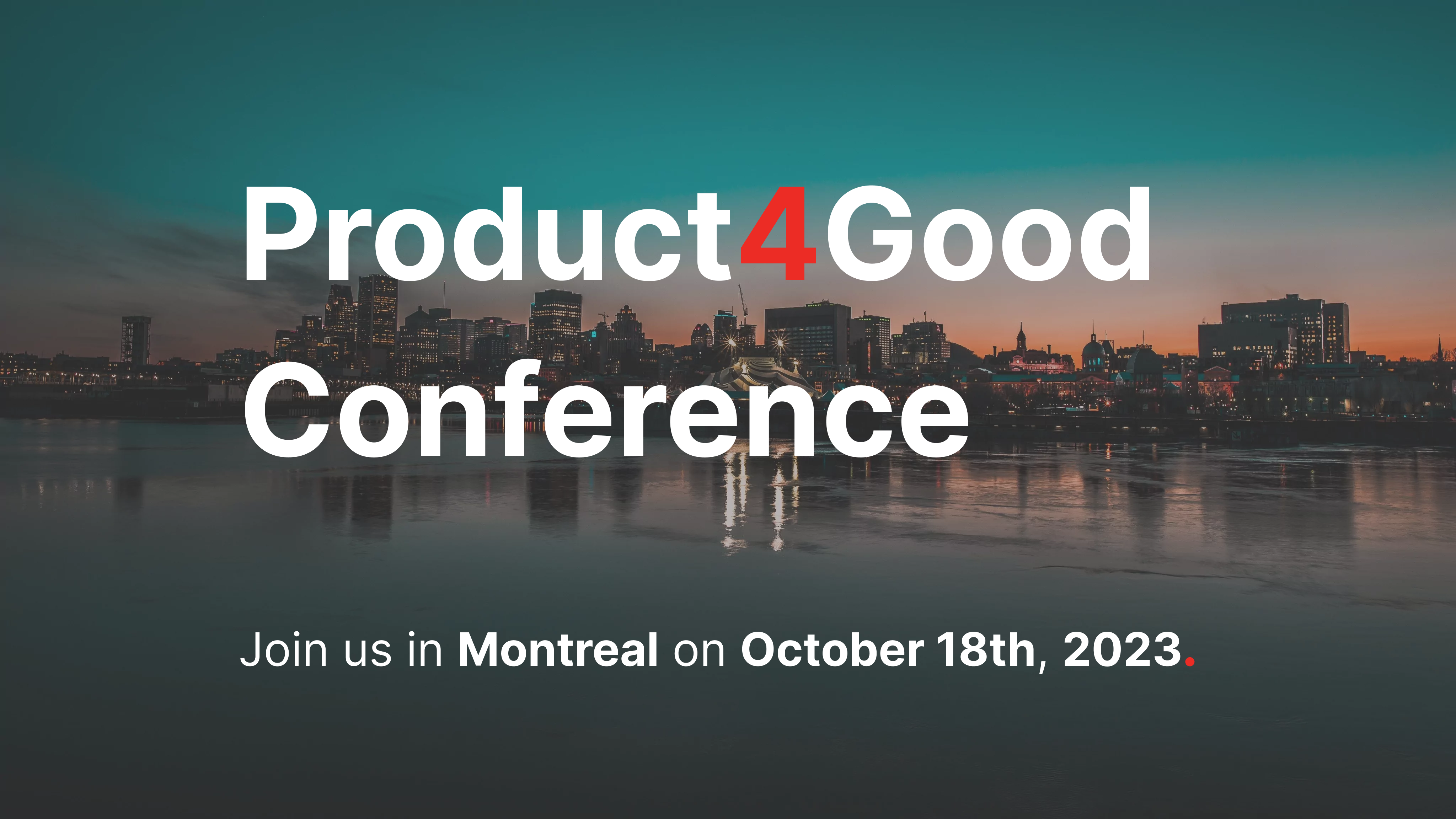 Product4Good Conference